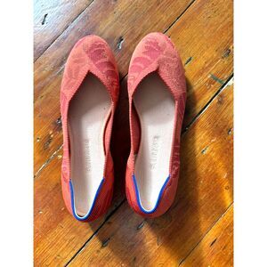 Fall-ready Rothy's flats in clay floral